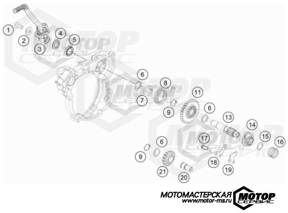 KTM MX 65 SX 2023 KICK STARTER