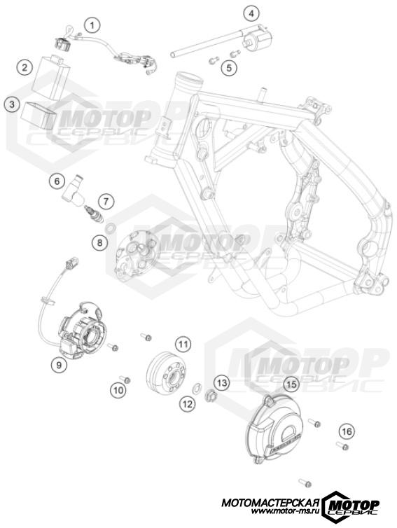 KTM MX 65 SX 2023 IGNITION SYSTEM