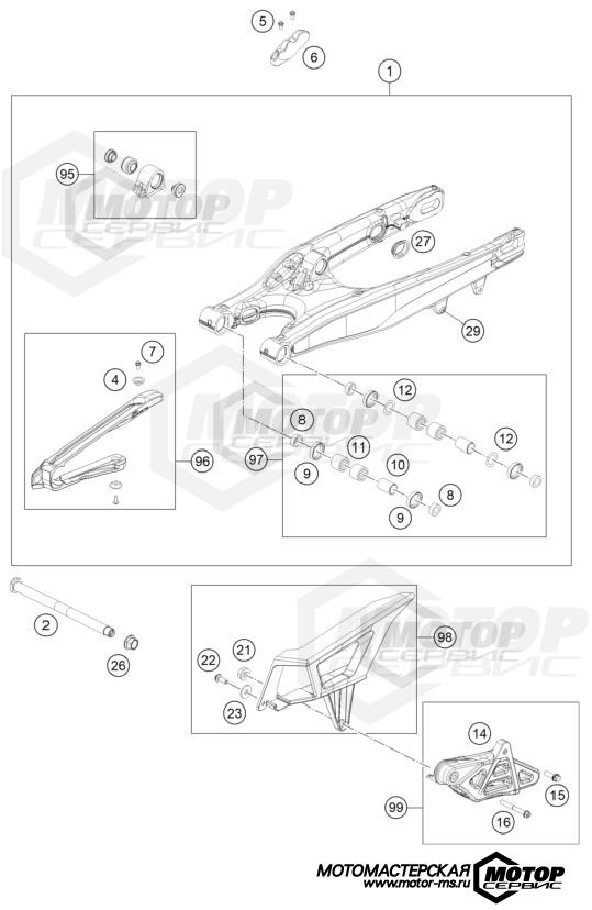 KTM Enduro 350 EXC-F 2023 SWING ARM
