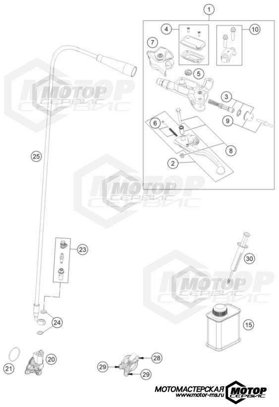 KTM Enduro 500 EXC-F Six Days 2024 CLUTCH CONTROL