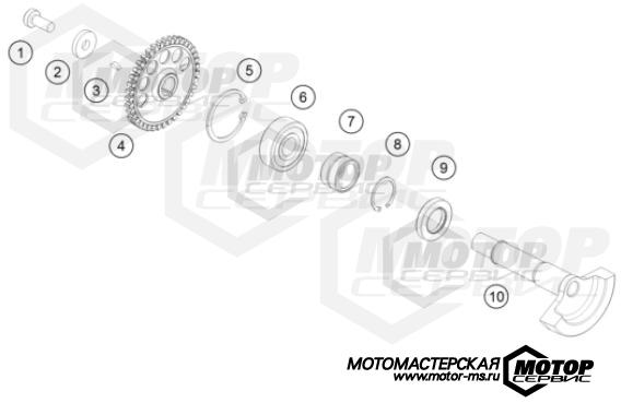 KTM Enduro 250 EXC 2024 BALANCER SHAFT