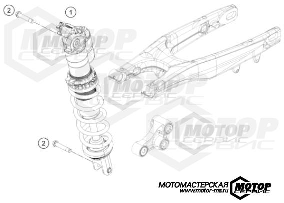 KTM Supermoto 450 SMR 2024 SHOCK ABSORBER