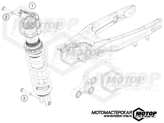 KTM MX 450 SX-F 2024 SHOCK ABSORBER